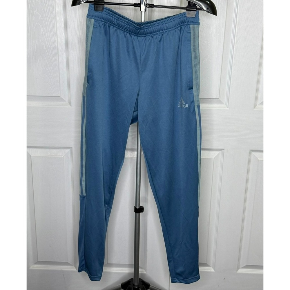 Adidas Mens M Blue AEROREADY Primegreen Soccer Training Tapered Pants NWT
